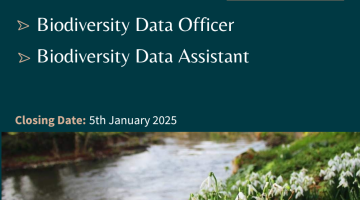 Job ad for data assistant and data officer